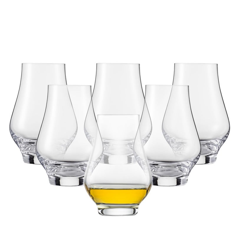 SCHOTT ZWIESEL Bar Special Whiskey Nosing Tumbler (Set of 6), Special Nosing Glass for Whiskey, Dishwasher-Safe Tritan Crystal Glasses, Made in Germany (11 Ounce) - Image 1